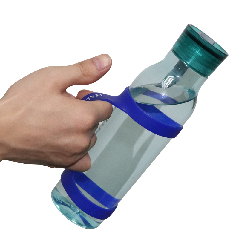 便攜式水瓶帶，硅膠水杯保護(hù)帶廠家定制