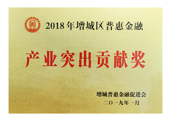 2018年度產(chǎn)業(yè)突出貢獻(xiàn)獎(jiǎng)